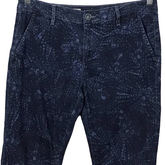 AG Adriano Goldschmied The Tristan Tailored Trouser Indigo Print Crop Ankle 28R - Picture 5 of 13